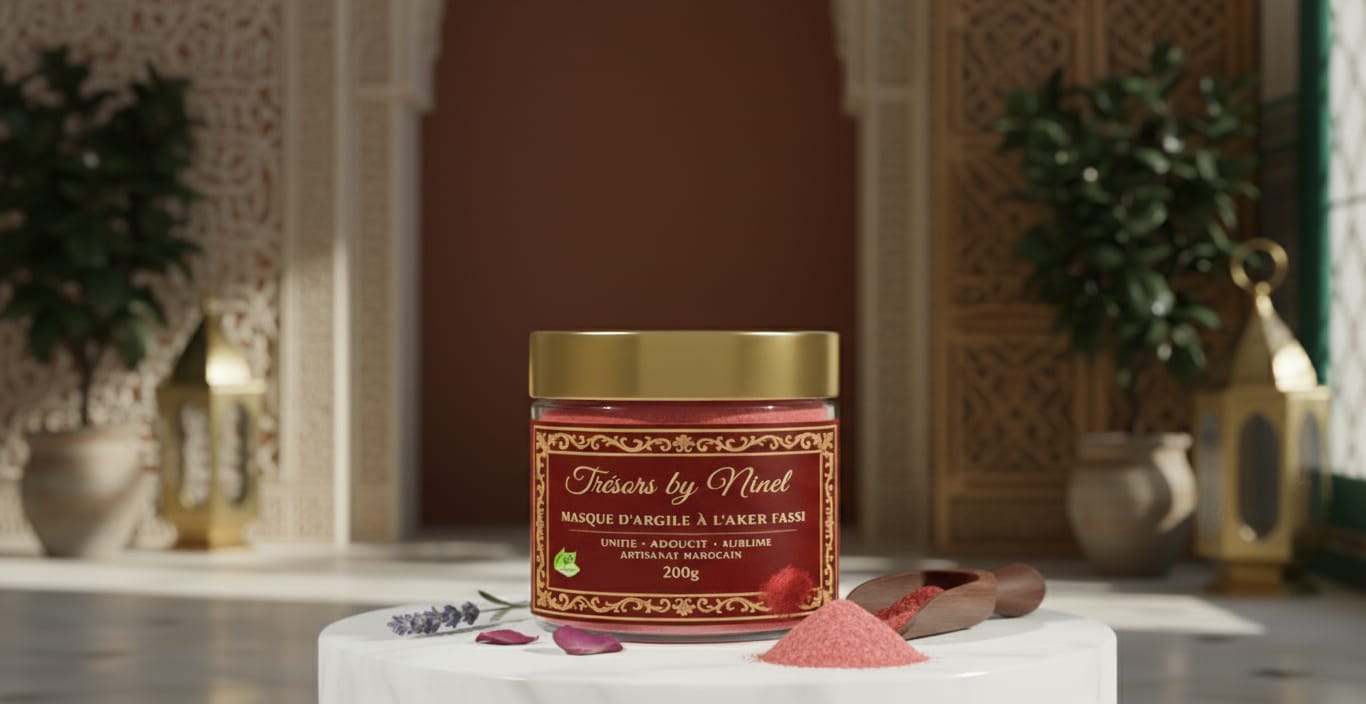 Masque d’Argile à l’Aker Fassi - Trésors By Ninel