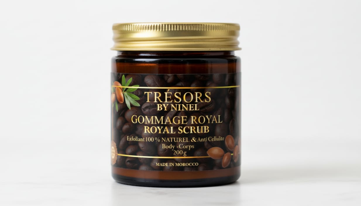 Gommage Royal Café-huile d’Argan BIO