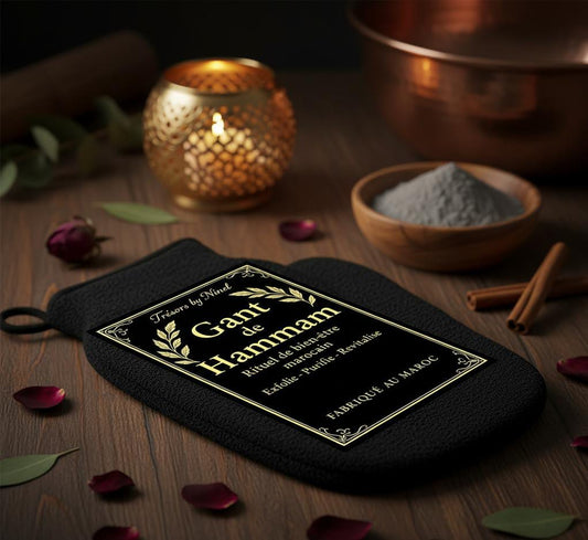 Gant de Hammam – L’Incontournable du Rituel Oriental - Trésors By Ninel